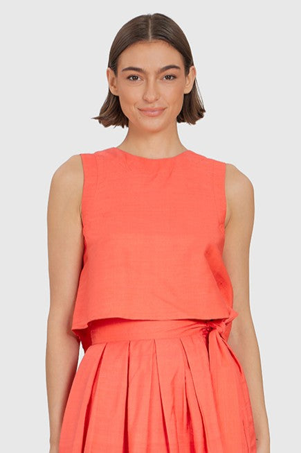 Crop Top - Cranberry