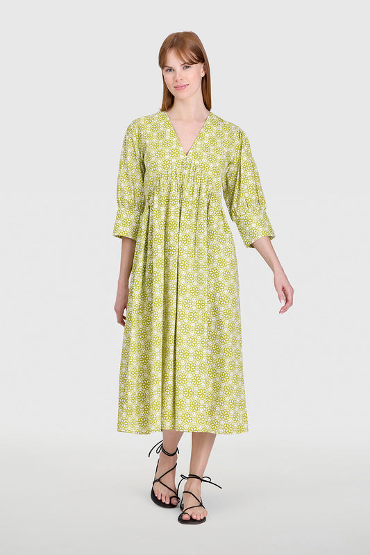 Ingrid Dress - Palm Court