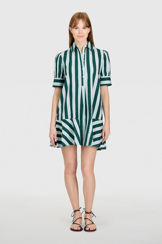 Liv Dress - Dunlin Stripes