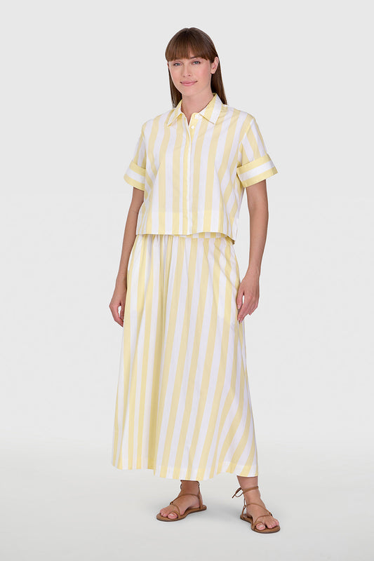 Pavilion Skirt - Club Stripe