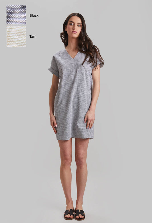 Lexie Short Sleeve Dress - Tan