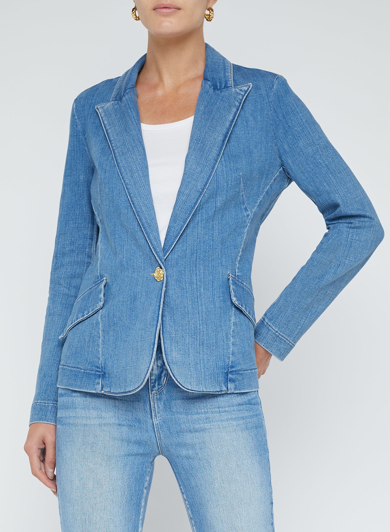 Baldwin Denim Blazer - Provo