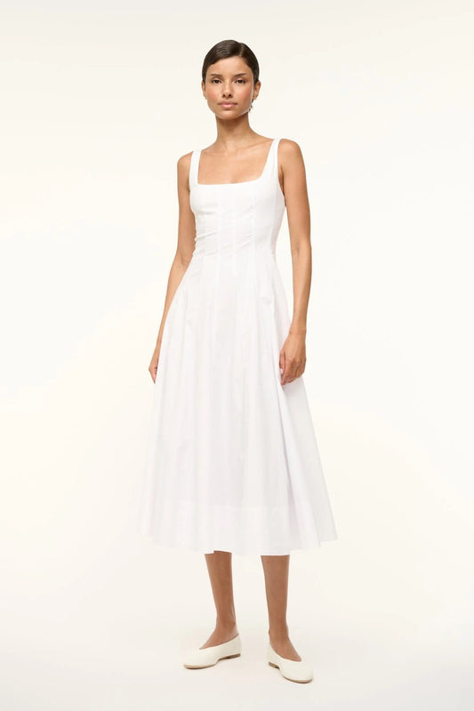Wells Dress - White