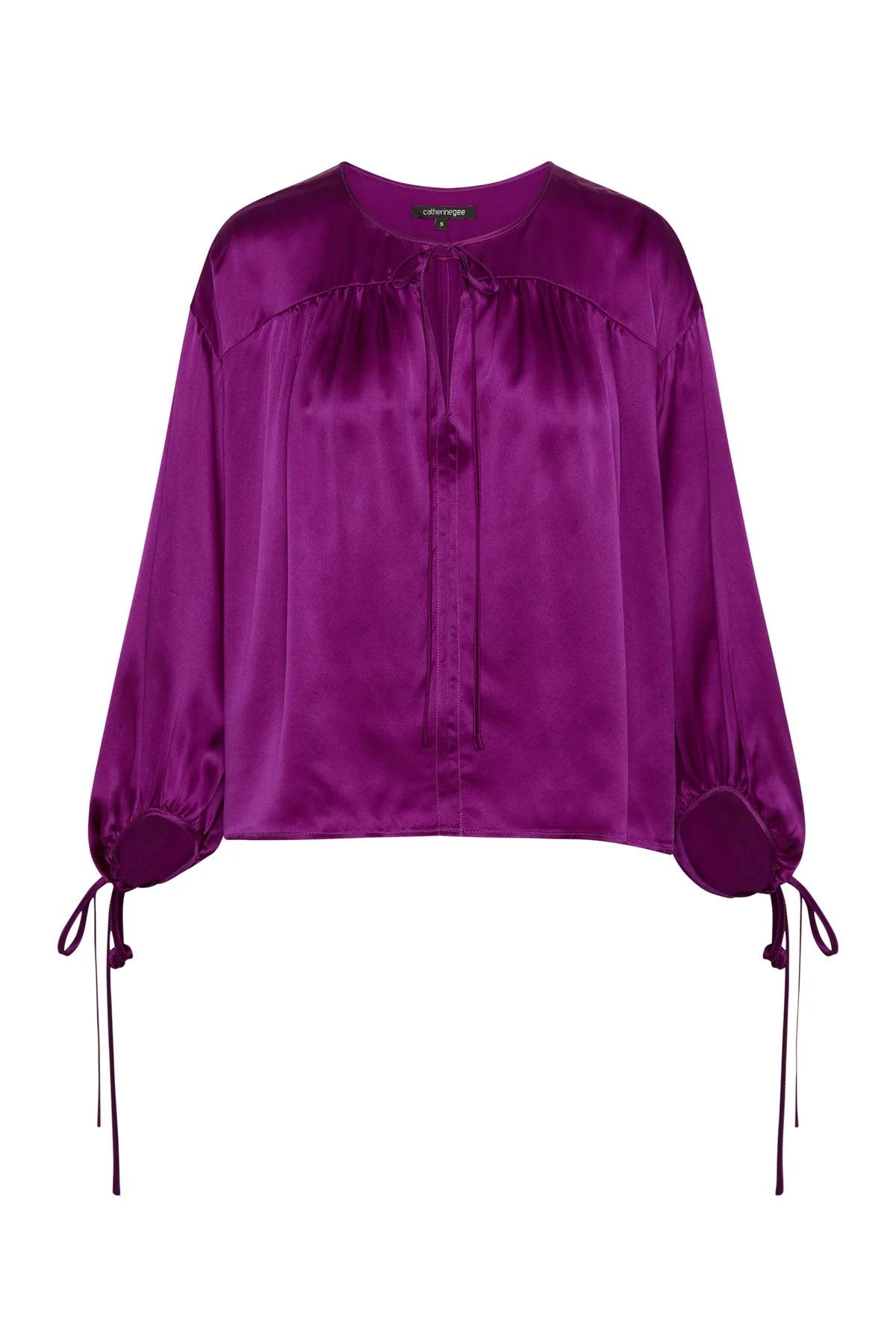 Frances Blouse - Electric Orchid