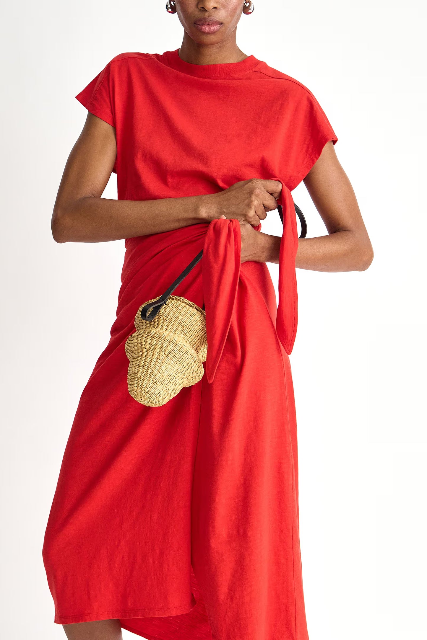 Fuerte Wrap Dress - Firecracker