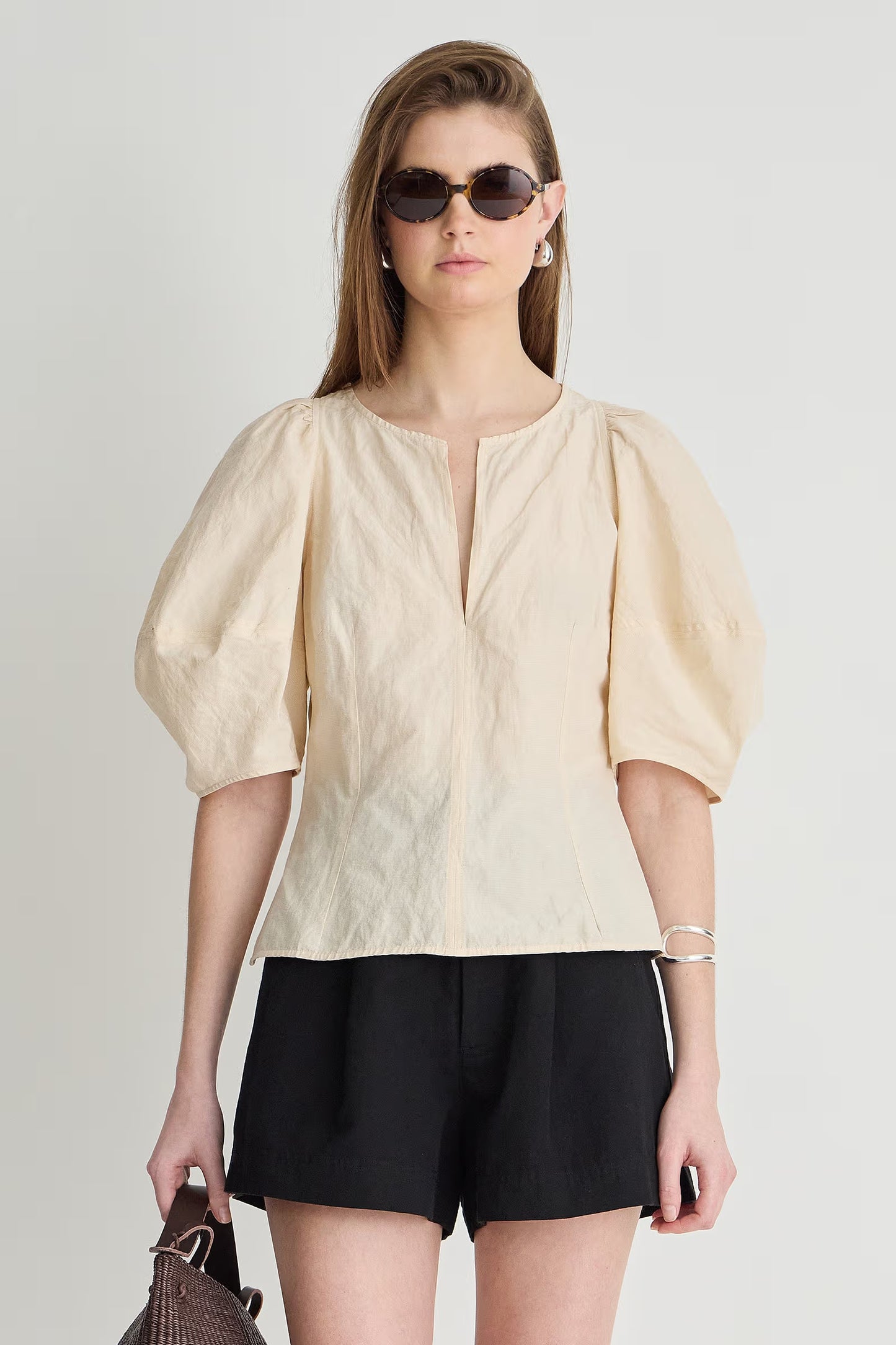 Sculpted Bina Top - Shell