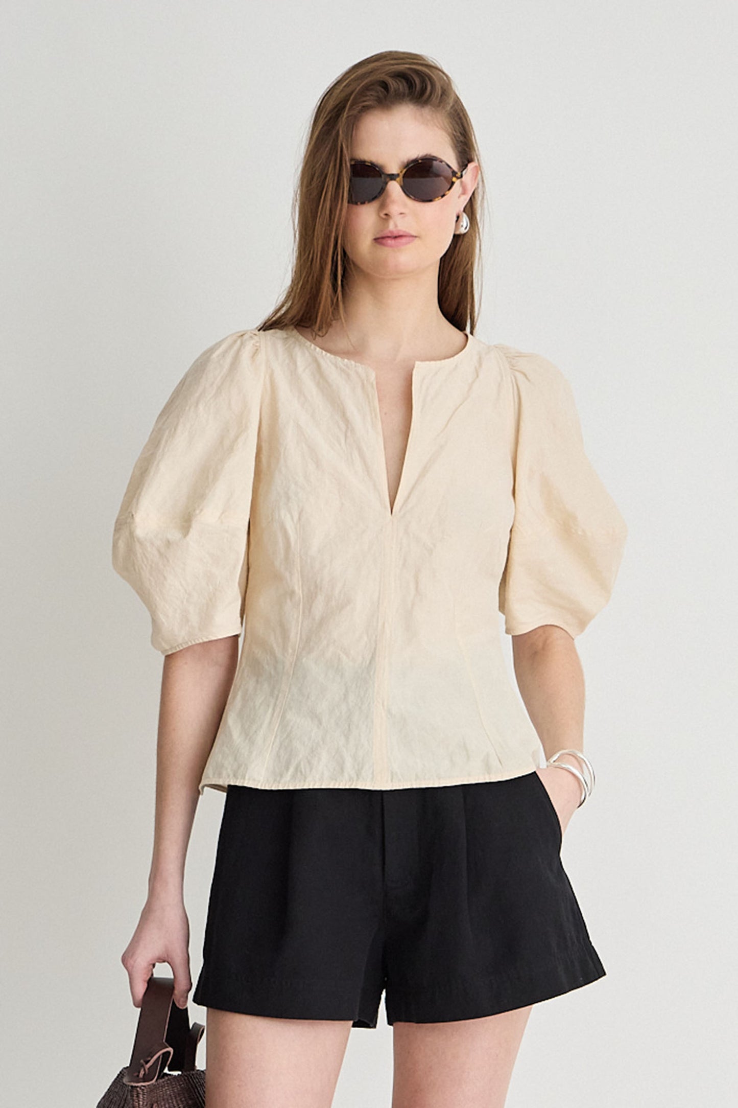 Sculpted Bina Top - Shell