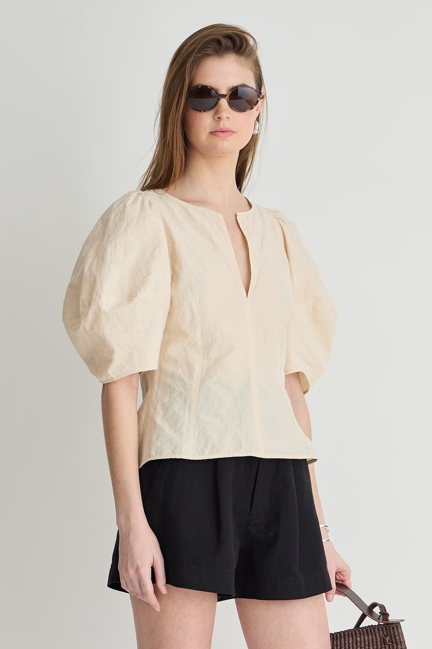 Sculpted Bina Top - Shell