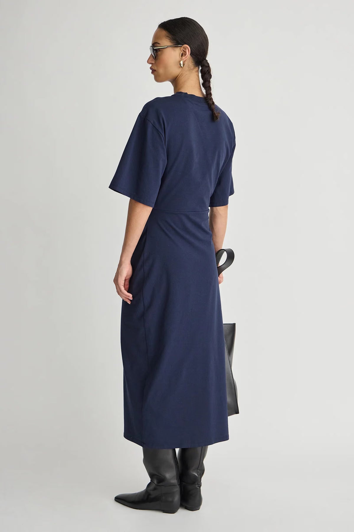 Luna Cinched Maxi - Navy