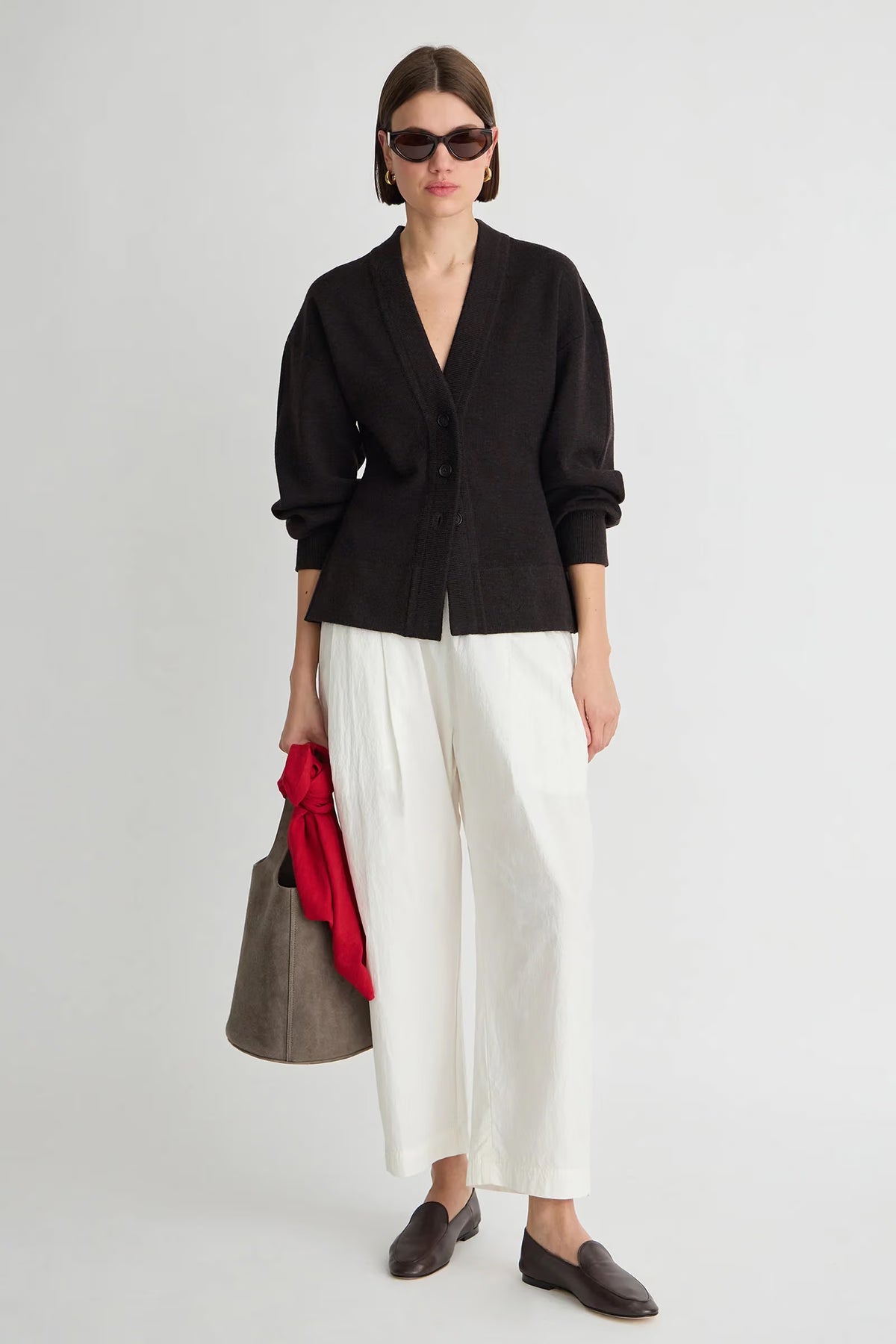 Salina Cardigan - Deep Espresso