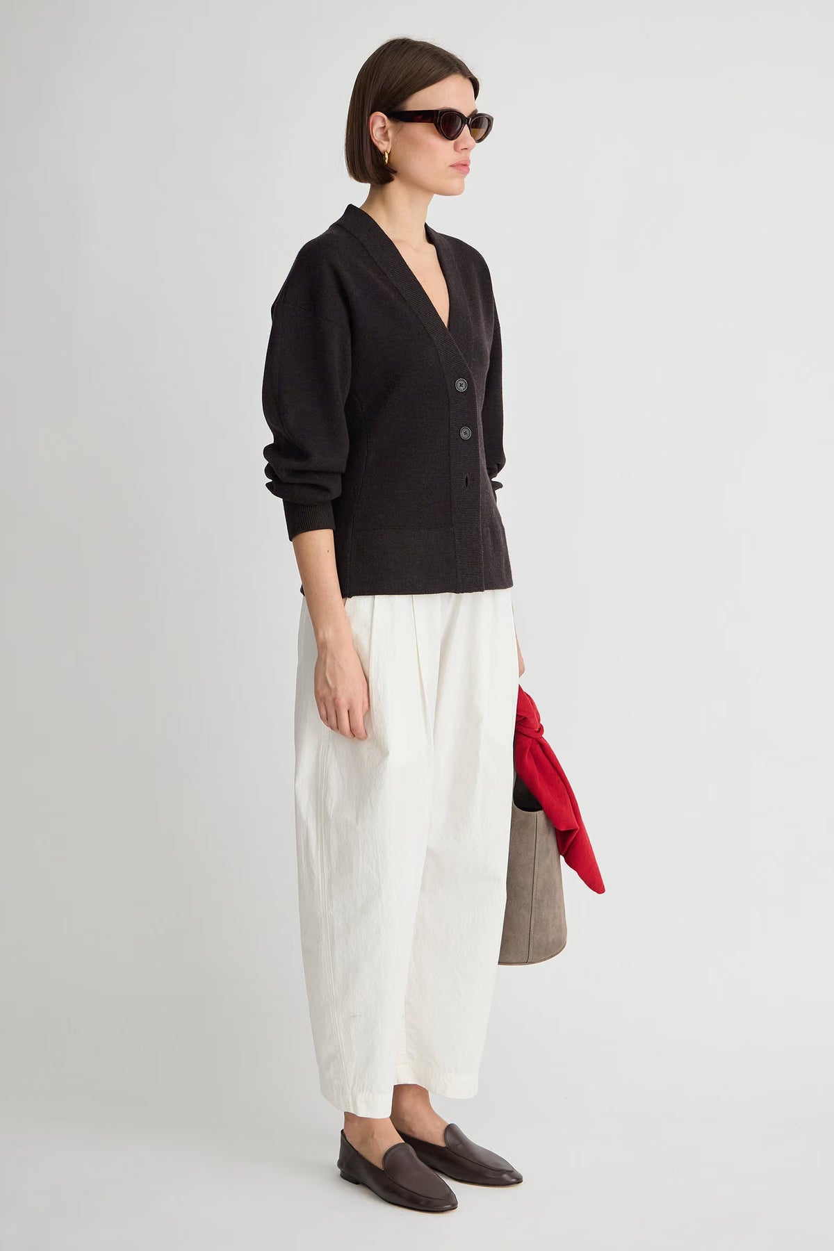 Salina Cardigan - Deep Espresso