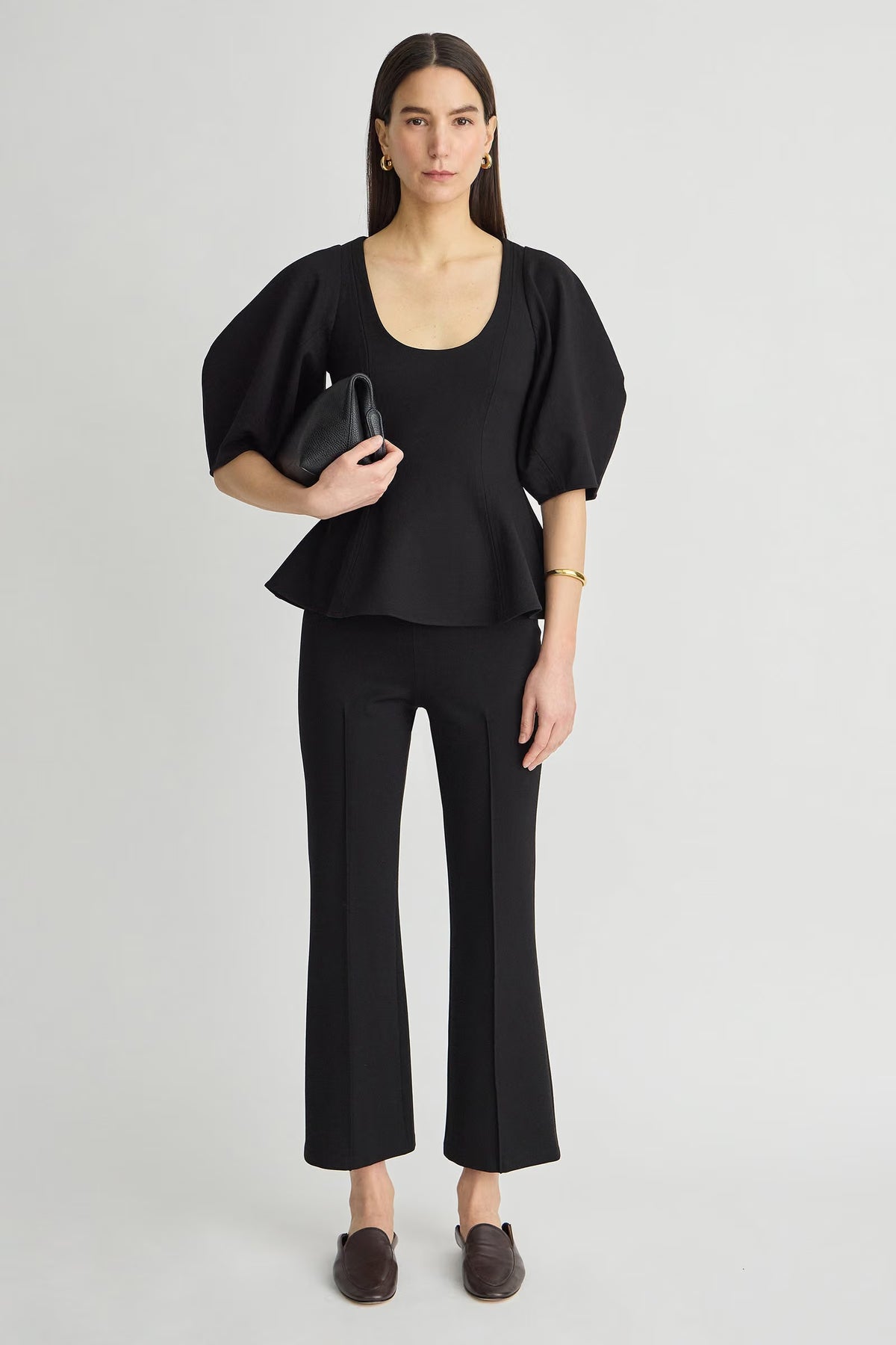 Ponte Rene Pull on Pant - Black