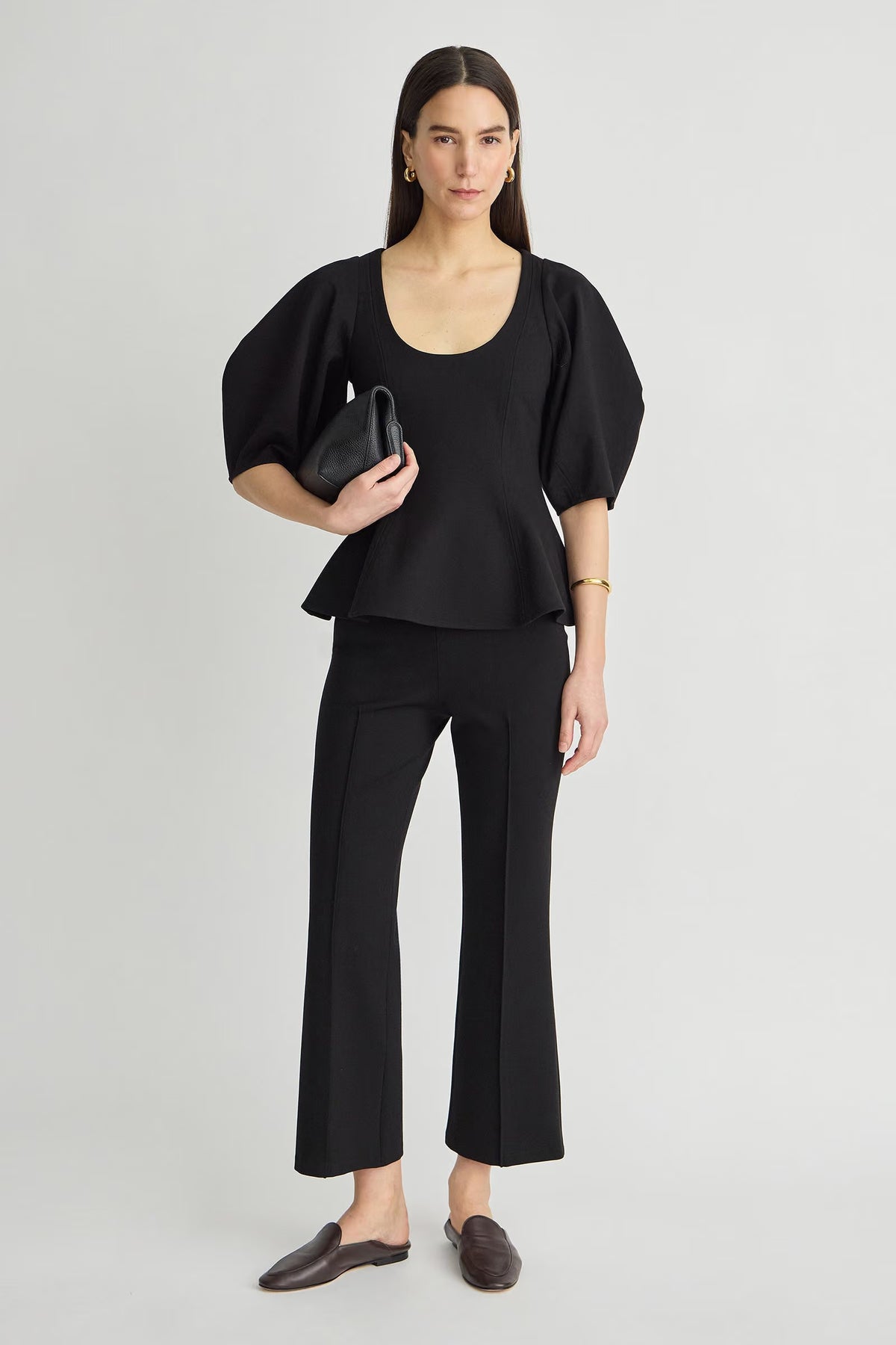 Ponte Rene Pull on Pant - Black