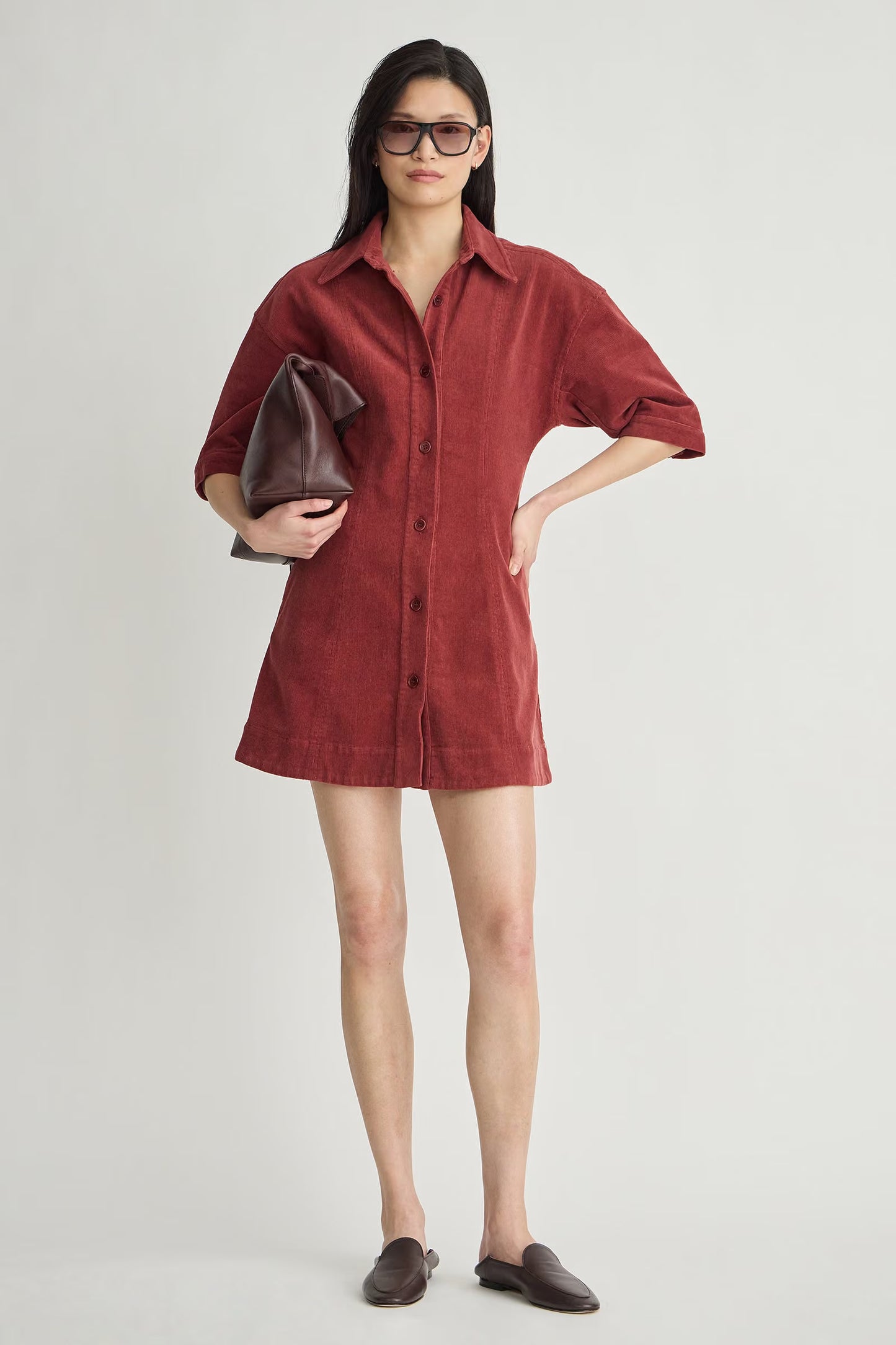 Luz Mini Dress - Cinnamon
