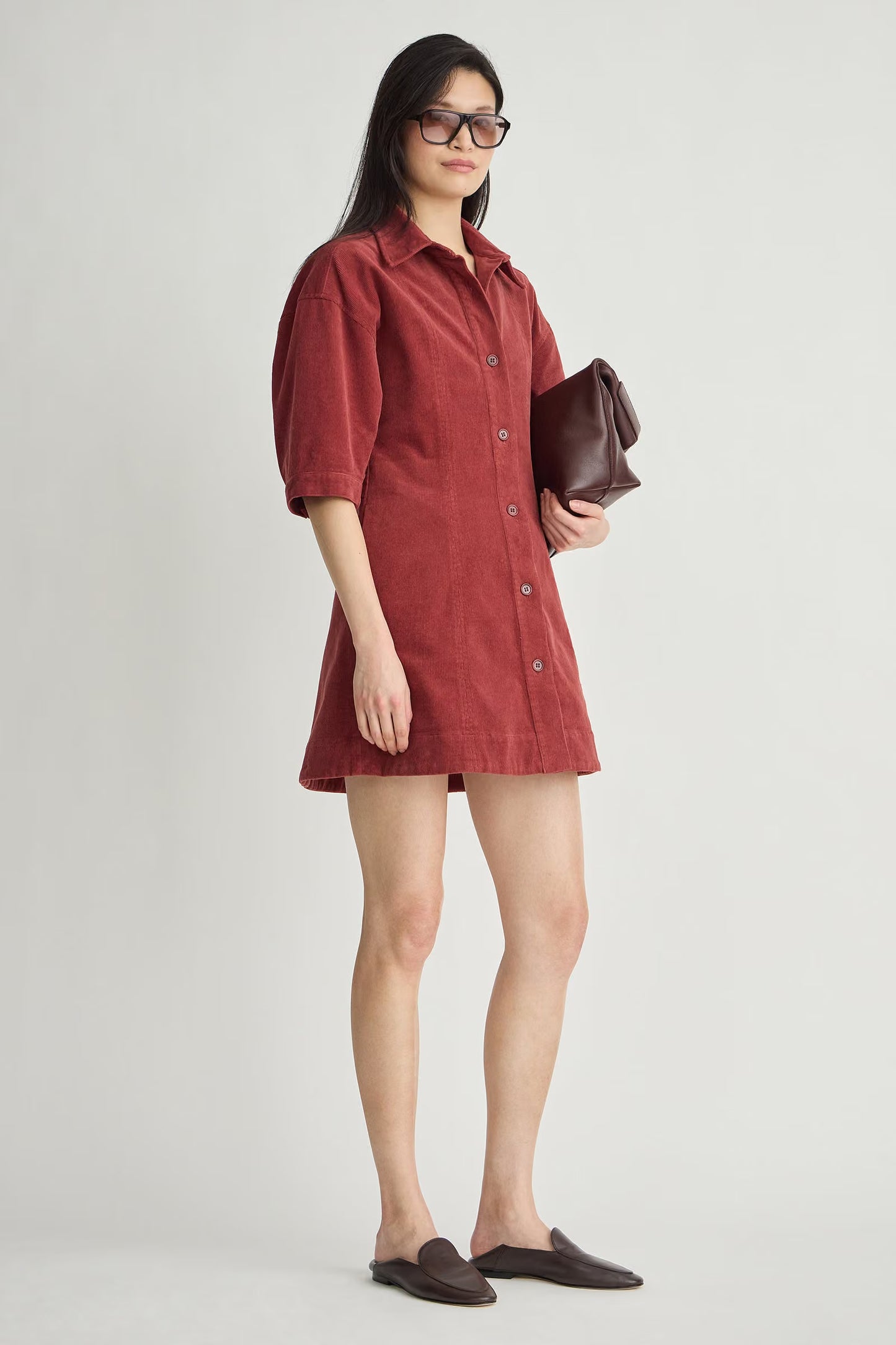 Luz Mini Dress - Cinnamon