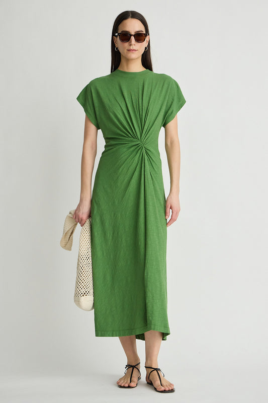 Volta Twist Dress - Jardin