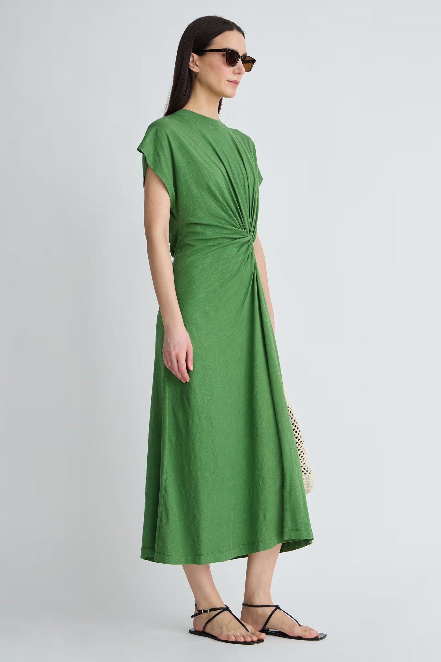 Volta Twist Dress - Jardin