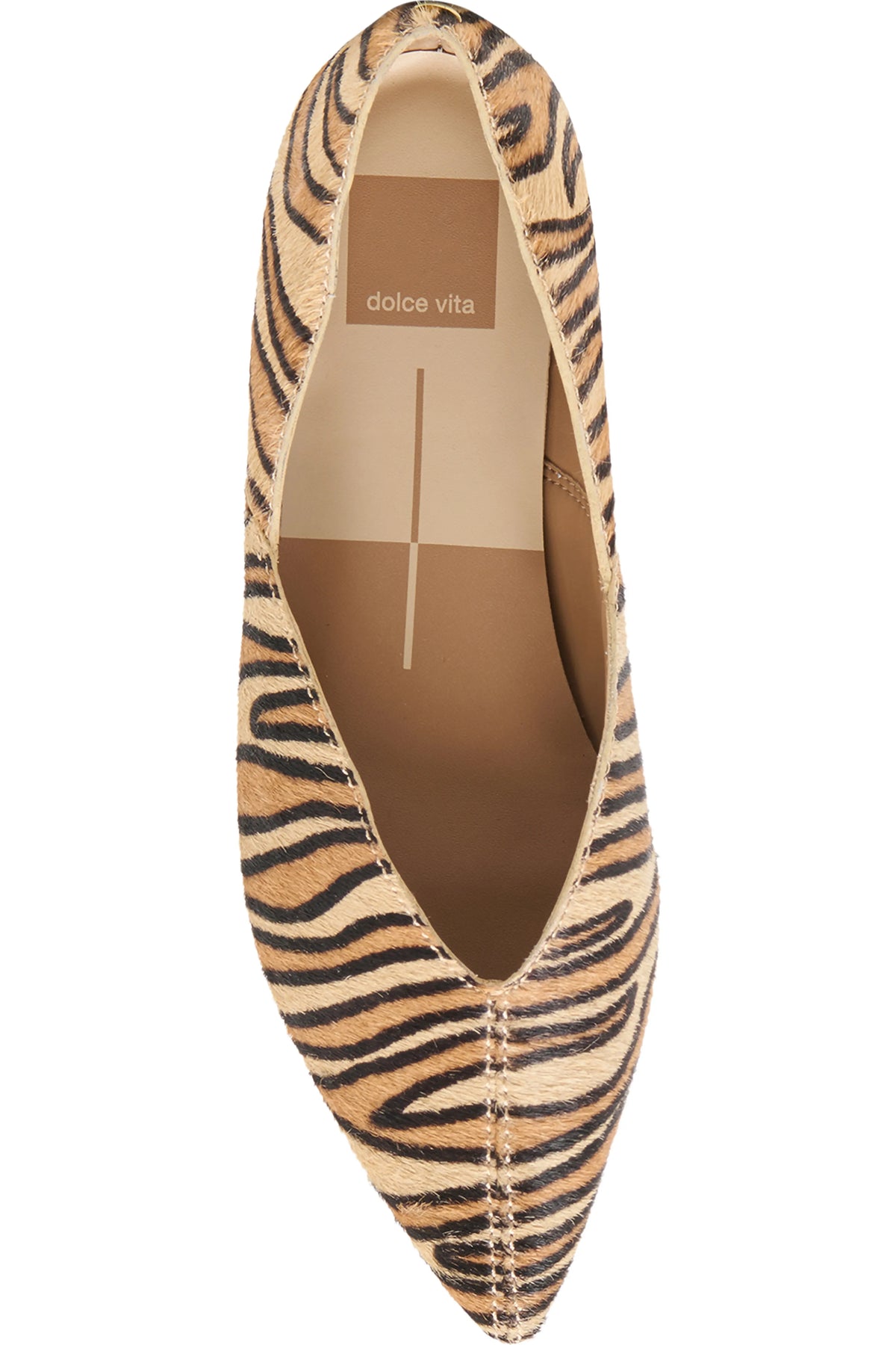 Gema Flat - Tiger Calf Hair
