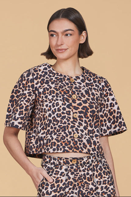 Heidi Top - Leopard