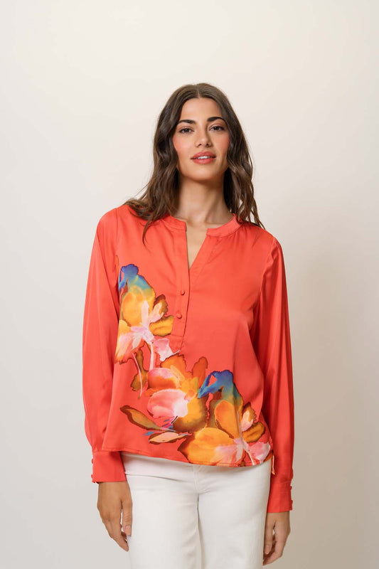 Rubin Top - Coral
