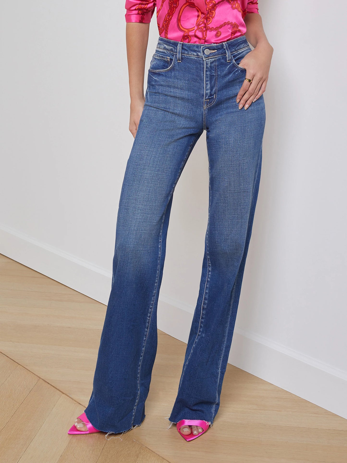 Scottie Wide Leg Jean - Hayward