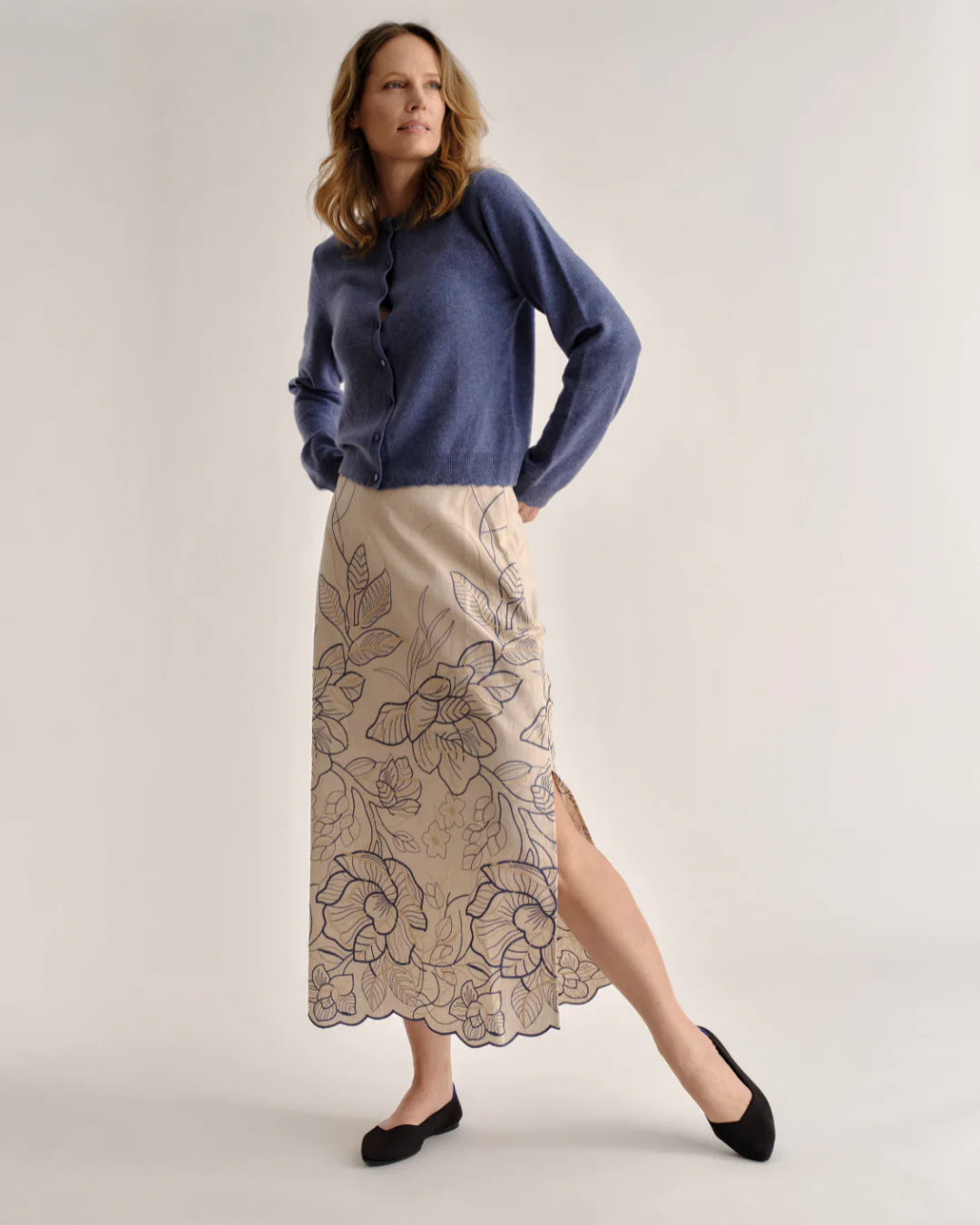 Cypress Skirt - Natural Linen