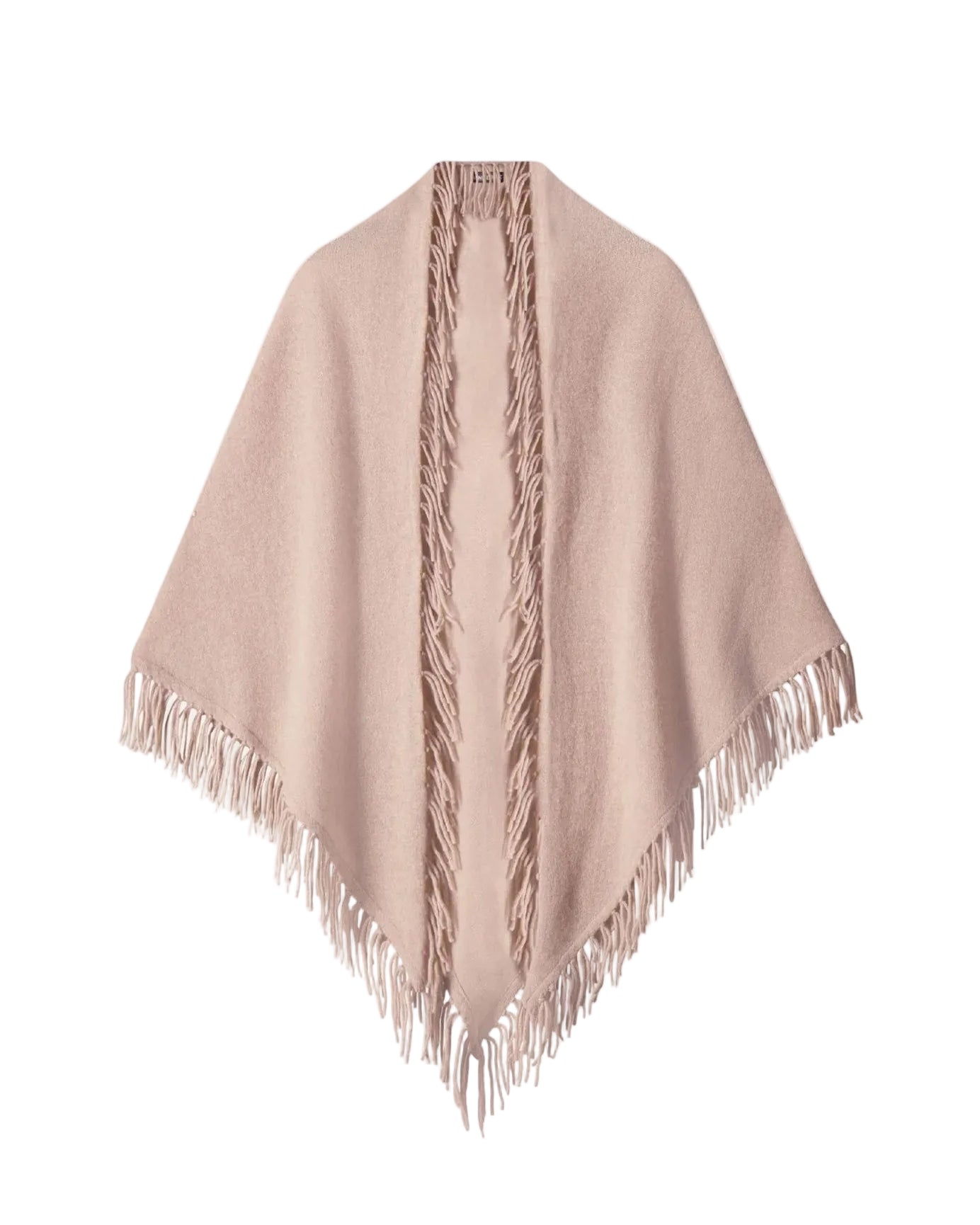 Cashmere Fringe Shawl - Brown Sugar