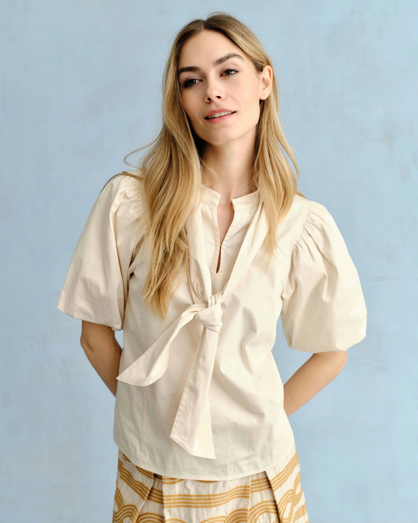 Perry Top - Ivory