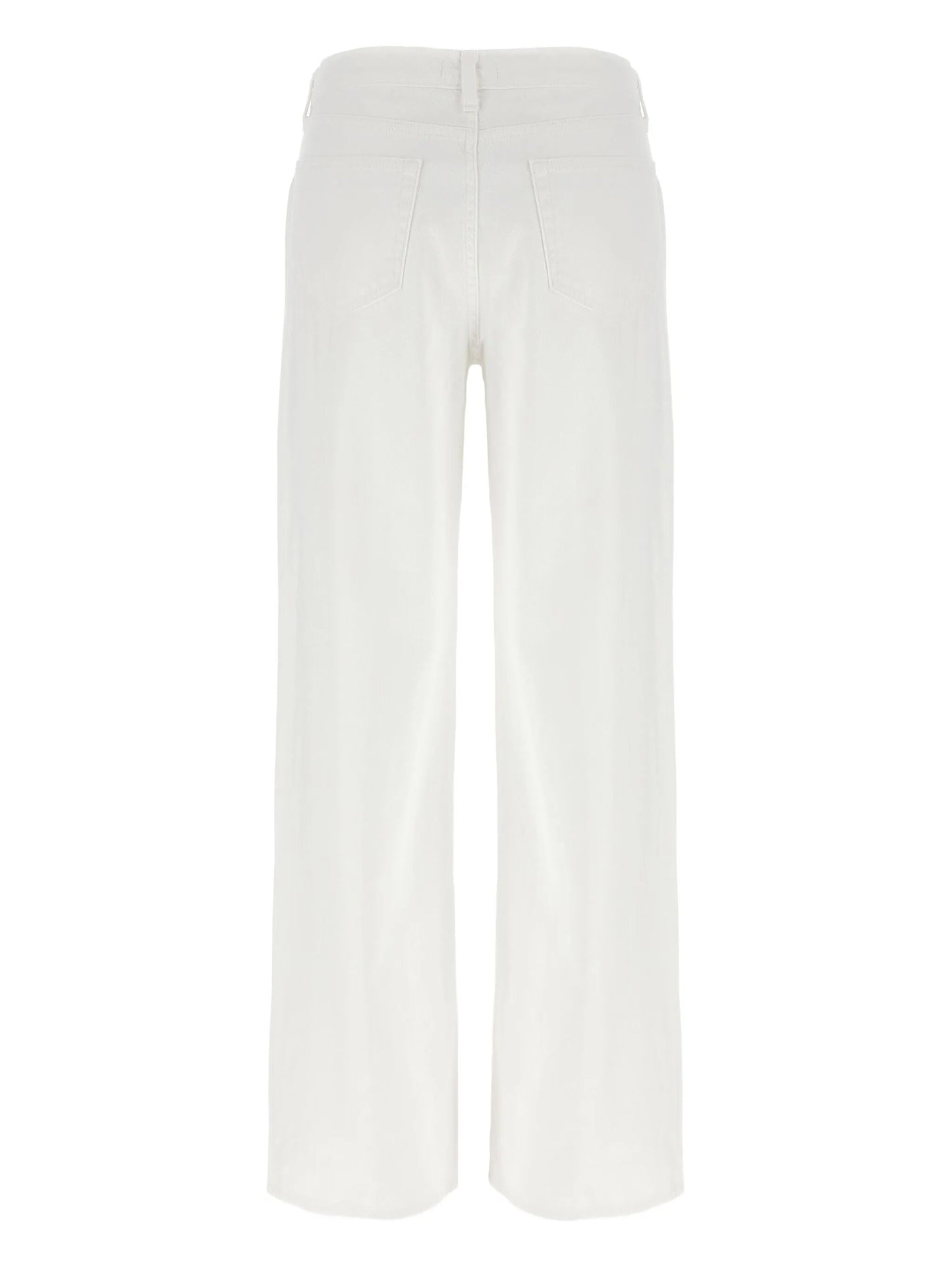 Alicent High Rise Wide Leg - Blanc