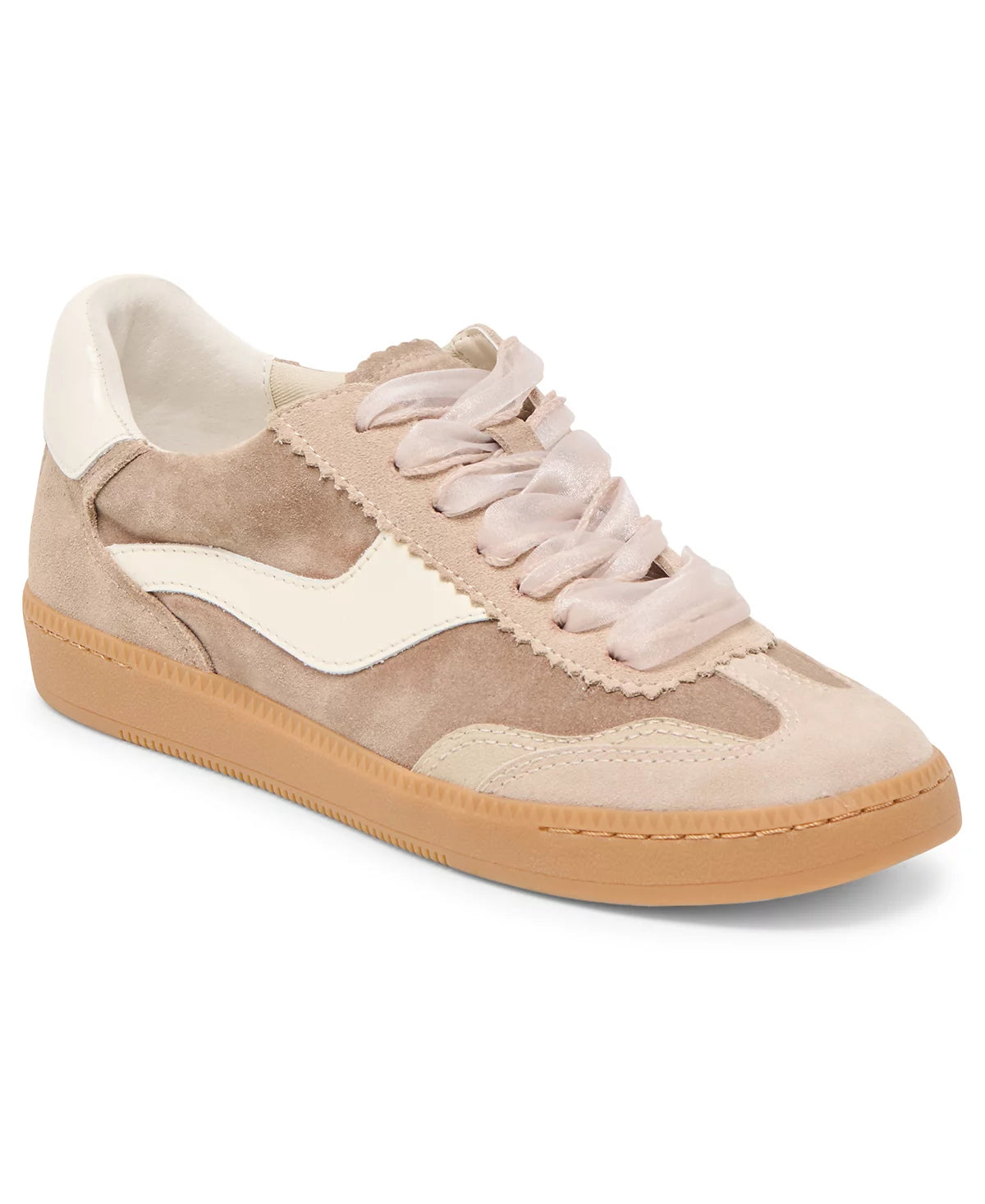 Notice Court Sneaker - Taupe Suede