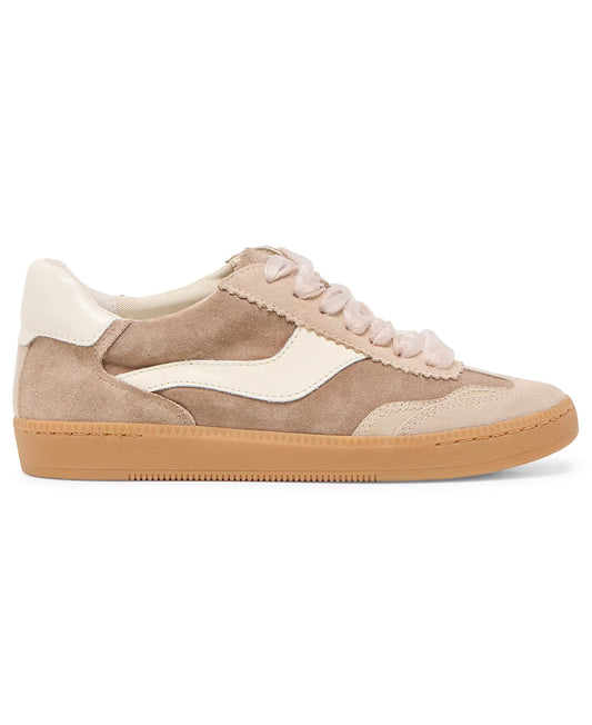 Notice Court Sneaker - Taupe Suede