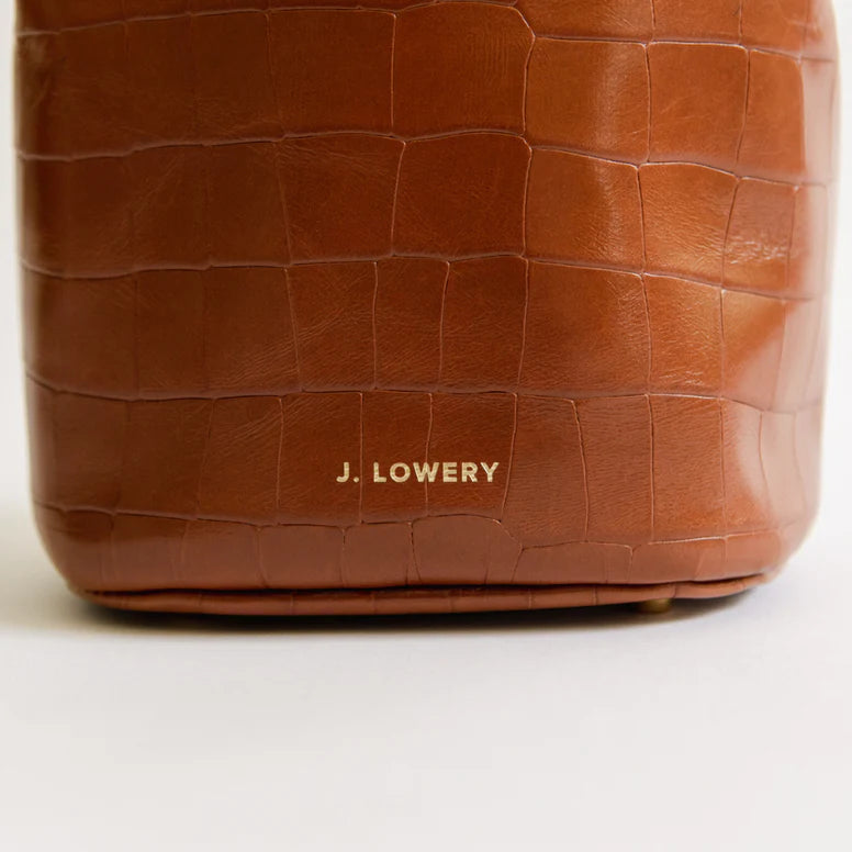 Max Mini - Cognac Croc