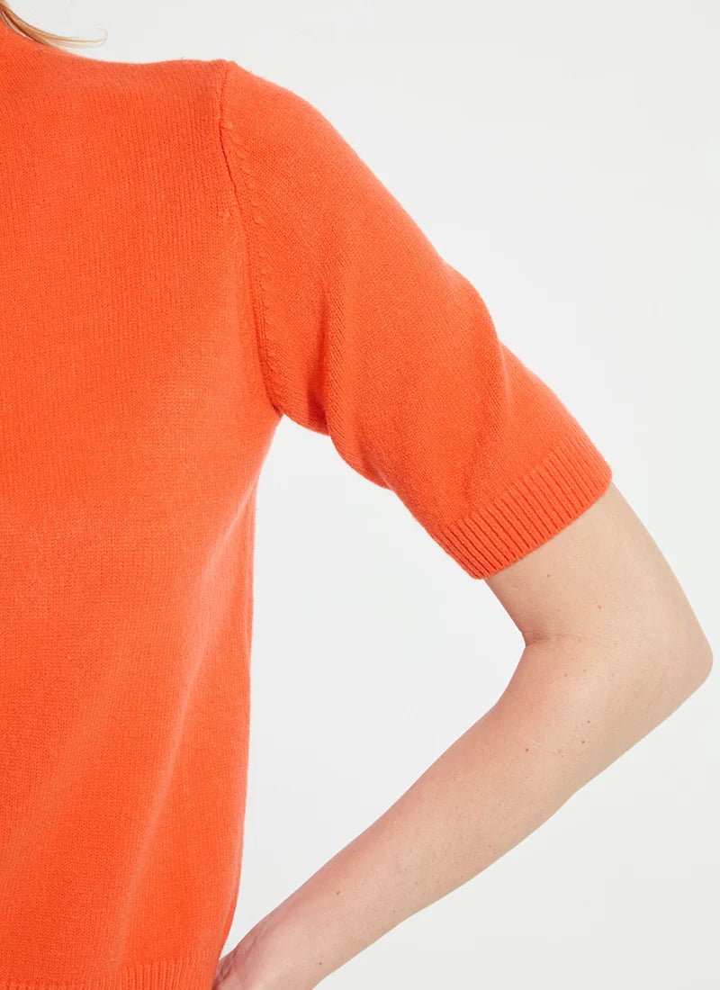 Delphina Sweater - Spiced Flame