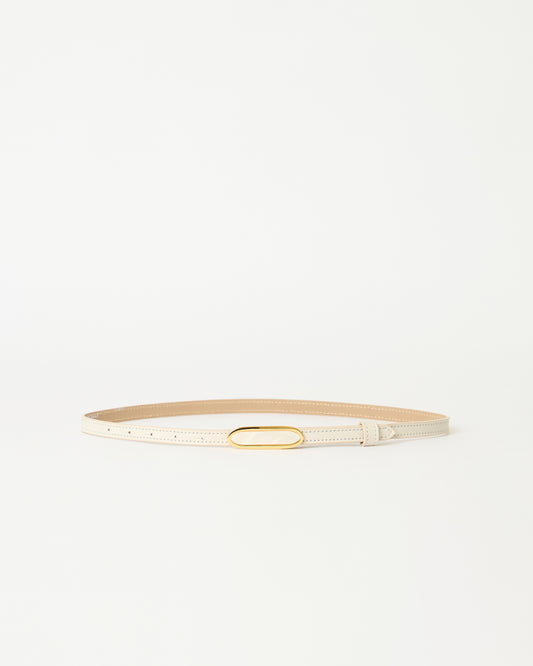 Beryl Belt - Gesso Pearl