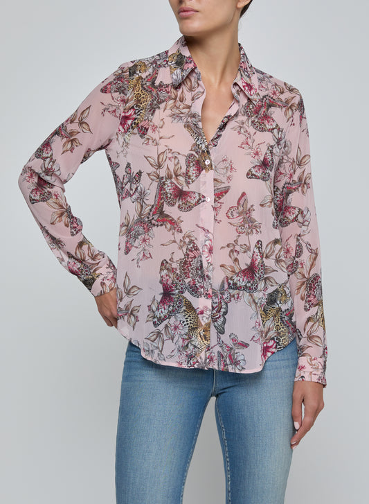 Laurent Blouse - Butterfly Jungle