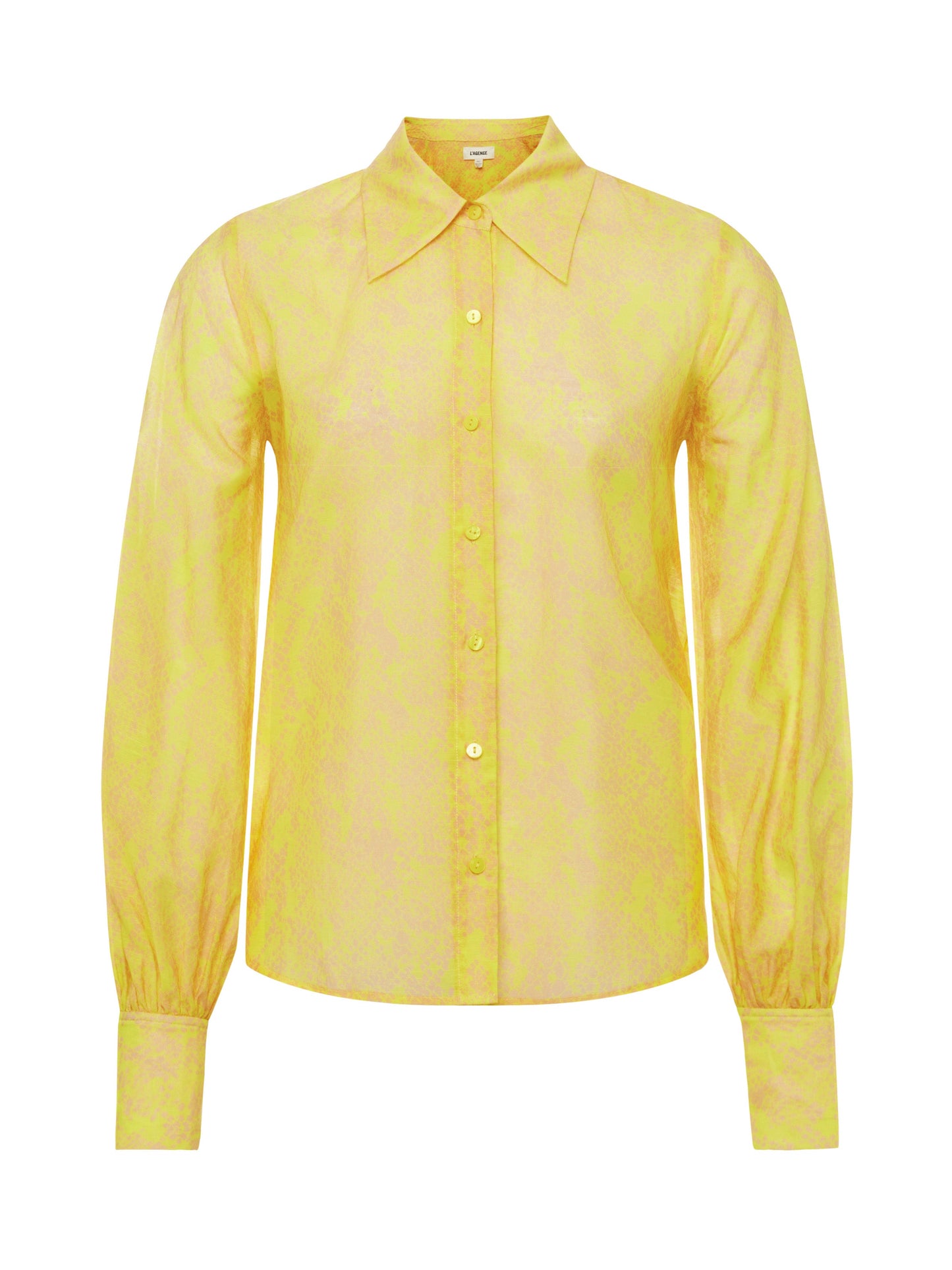 Jayleen Blouse - Lemon Tonic