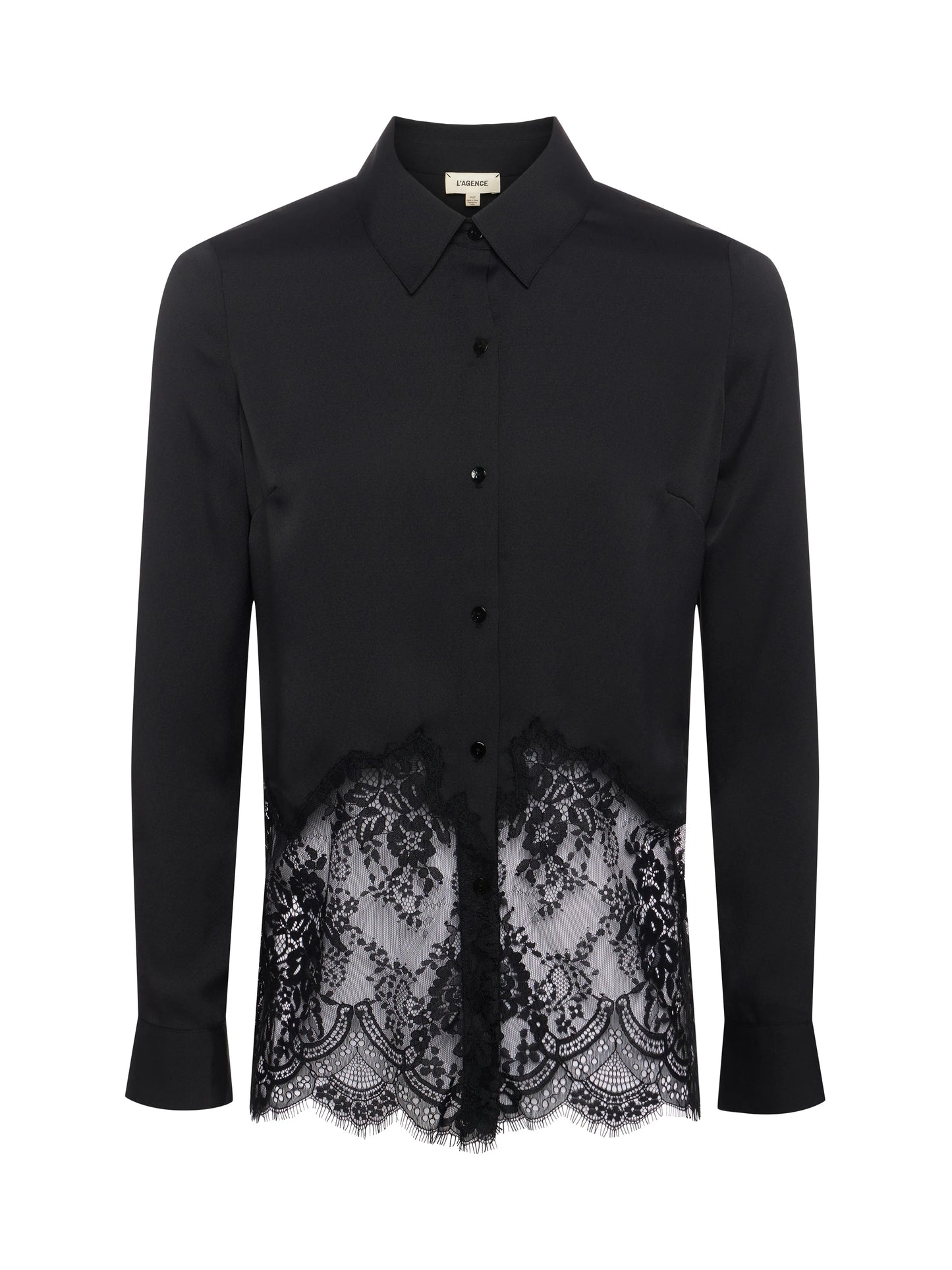 Adalee Lace Blouse - Black