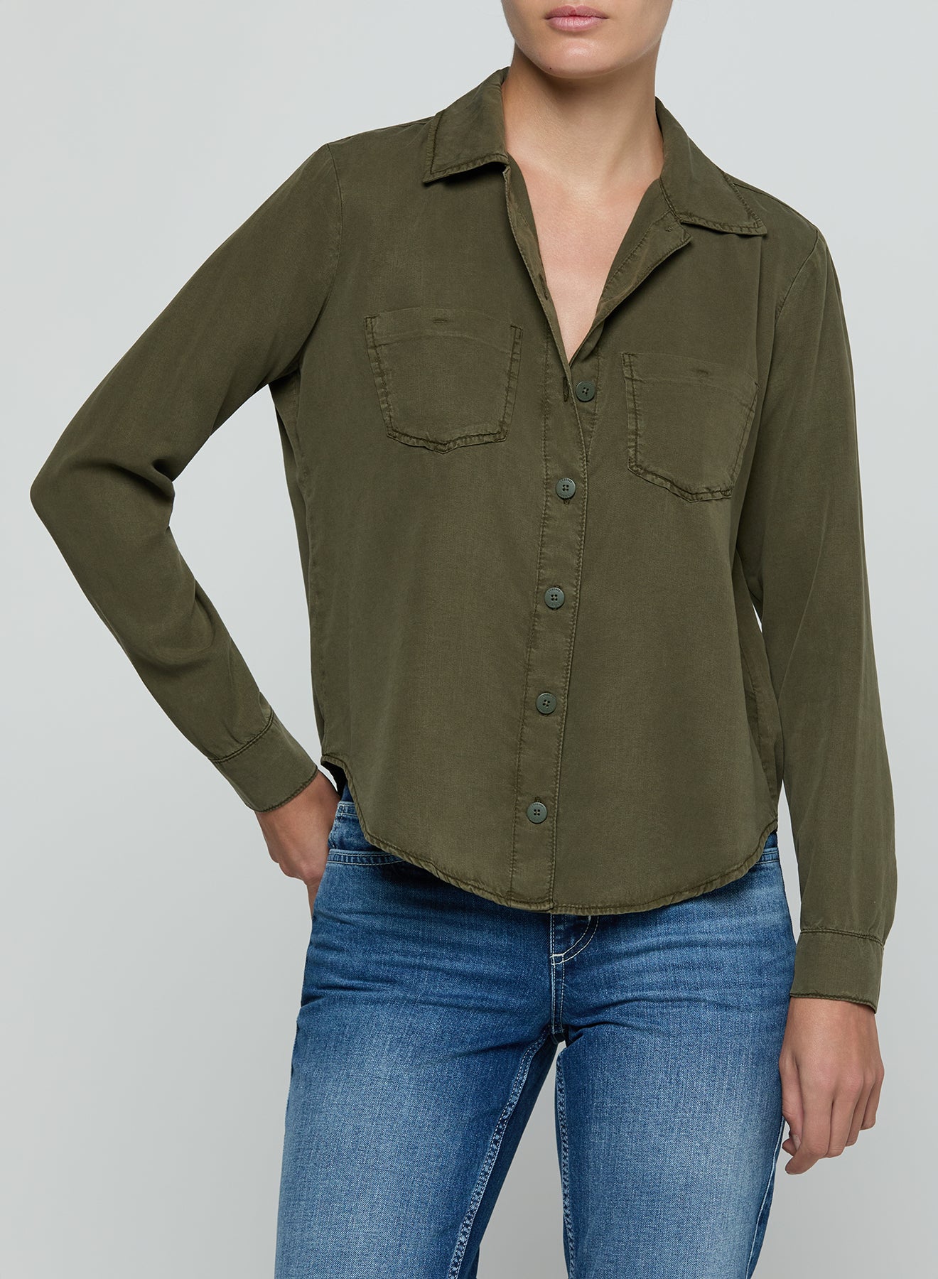 Isla Tencel Shirt - Kalamata