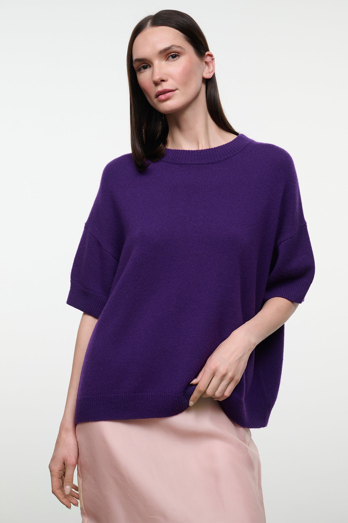 Sorrento Cashmere Sweater - Cosmos