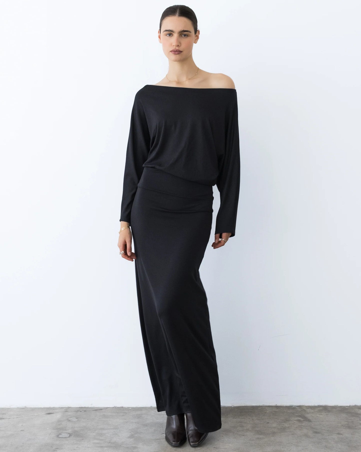 Jersey Cool Girl Dress - Black