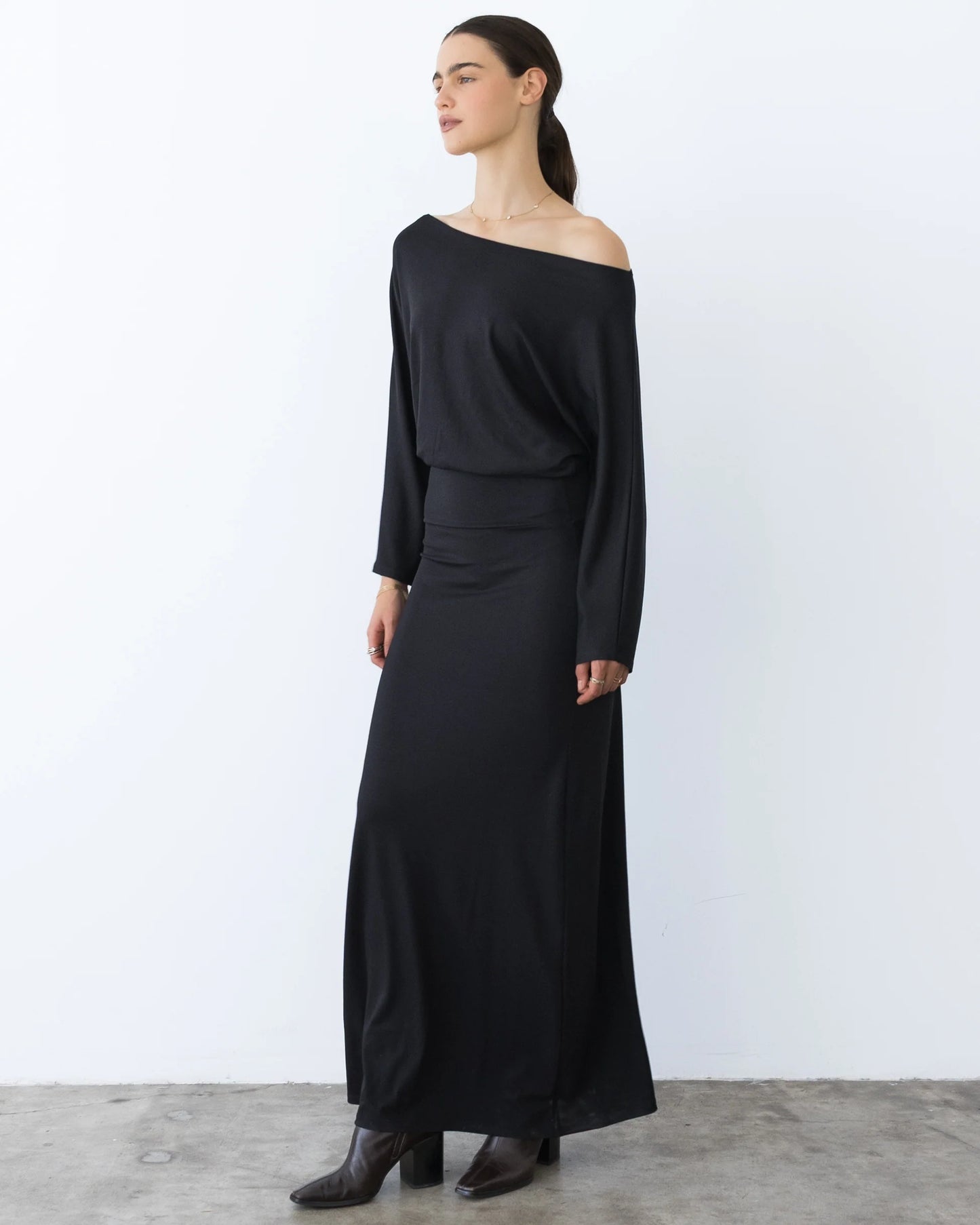 Jersey Cool Girl Dress - Black
