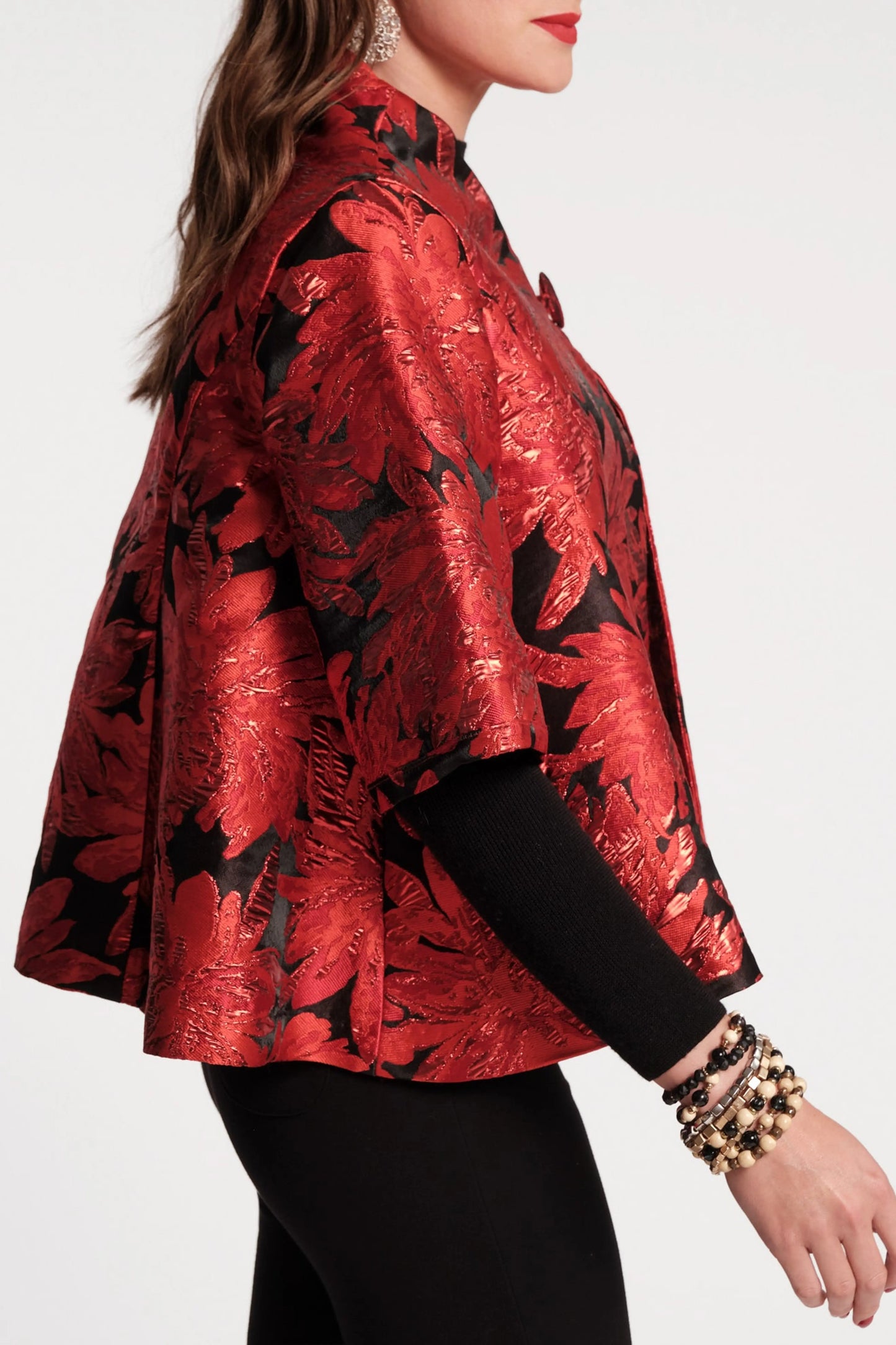 Swing Jacket - Red Black