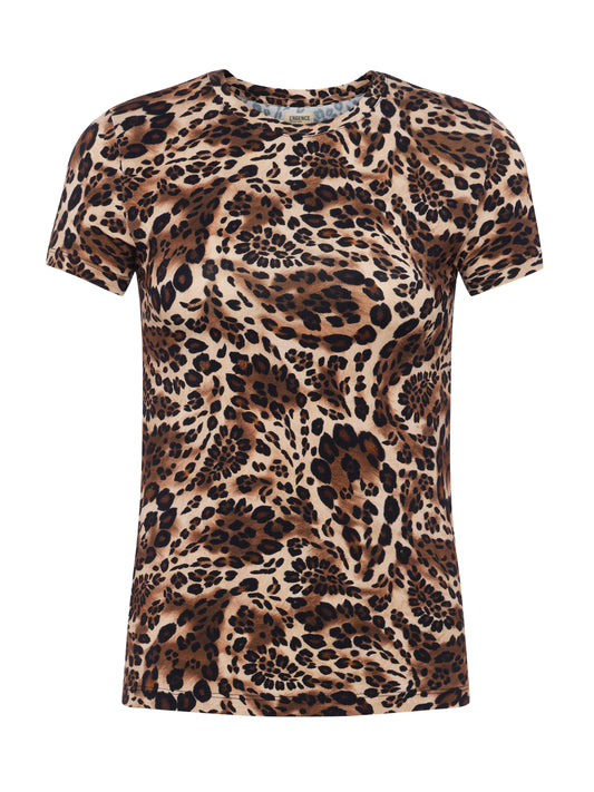 RESSI S/S CREW - CINNAMON