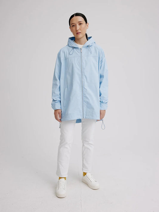 Quinn Raincoat - Sky Blue