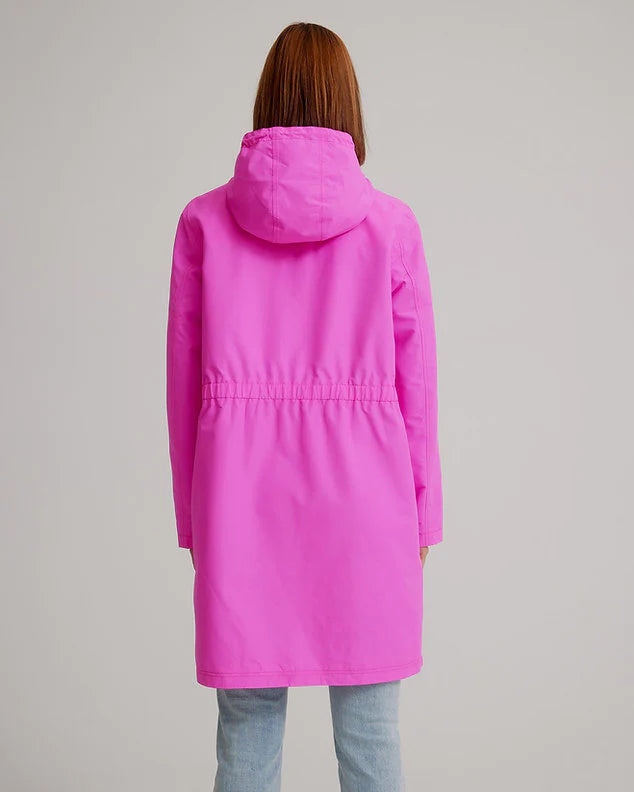 Hooded Raincoat - Passion Pink Magic Print