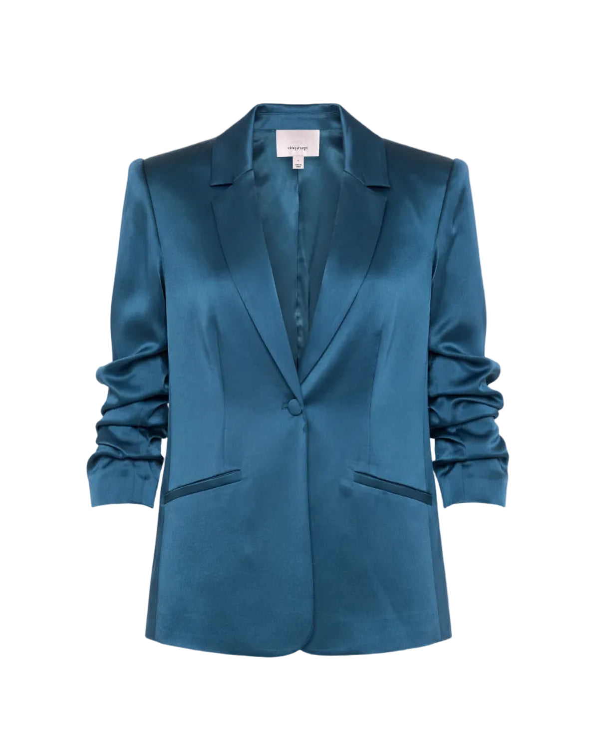 Satin Kylie Blazer - Stormwater