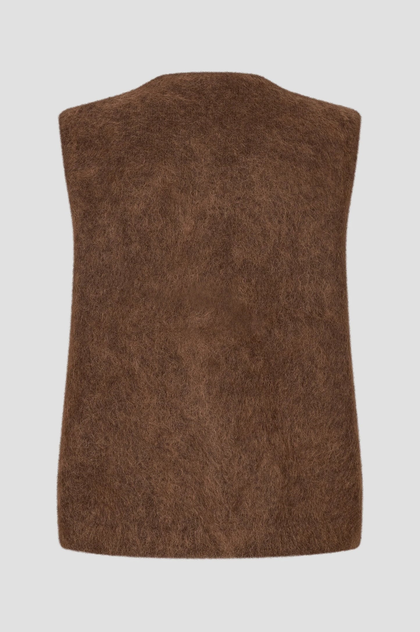 Brook Knit Button Vest - Carafe