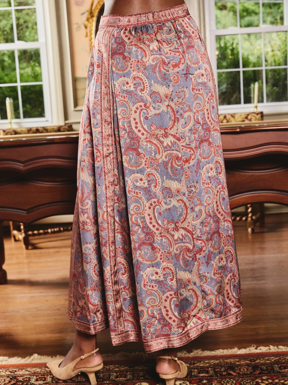 Arden Skirt - Lucent Lights Print