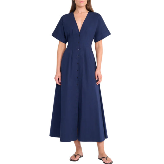 Elle Dress - Navy