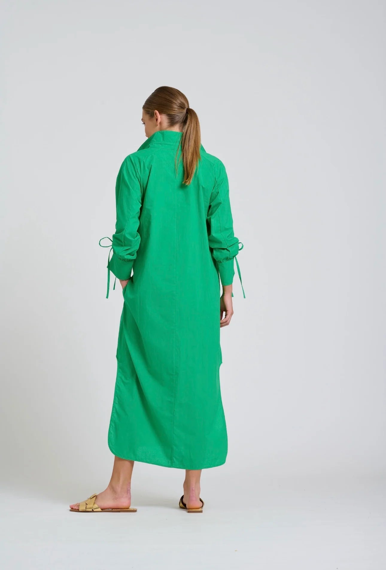 Millie Dress - Bright Green